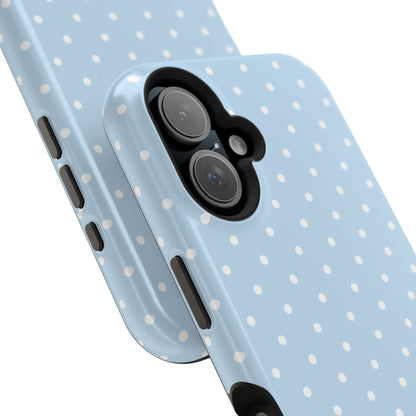 Blue Candy Mini Dots iPhone Case