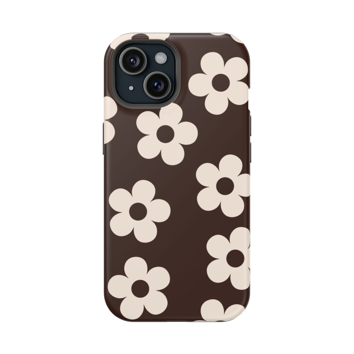 Cocoa Flowers iPhone Case