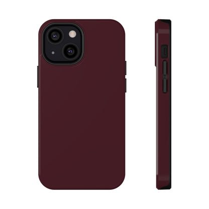 Burgundy iPhone Case