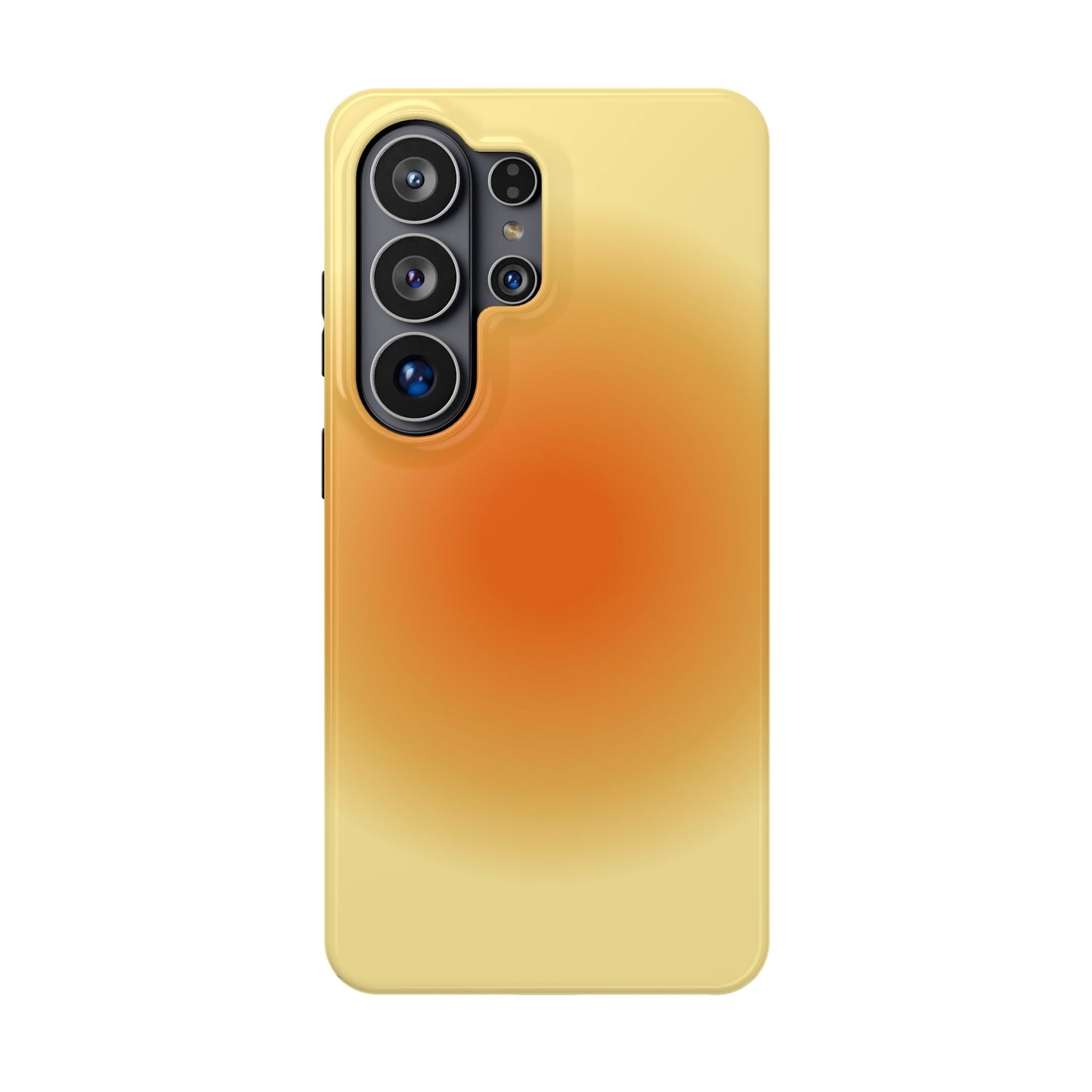 Orange Aura Samsung Case