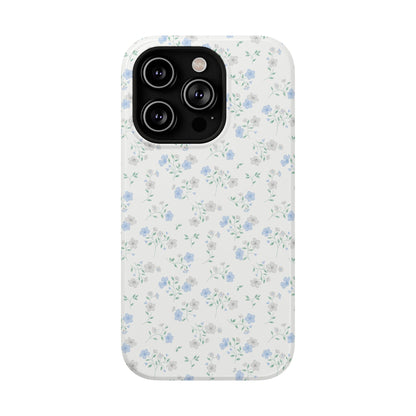 Blue Floral Ditsy iPhone Case