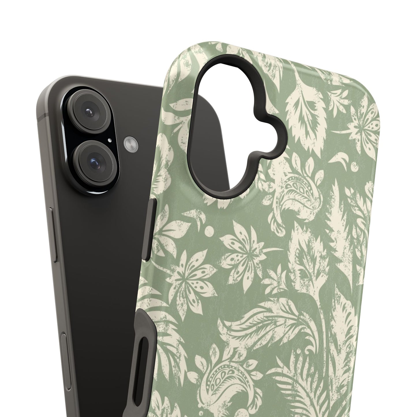 Sage Paisley iPhone Case