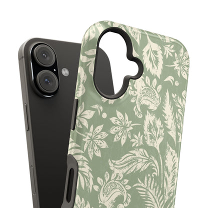 Sage Paisley iPhone Case