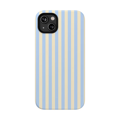 Lemon Sky Stripes iPhone Case