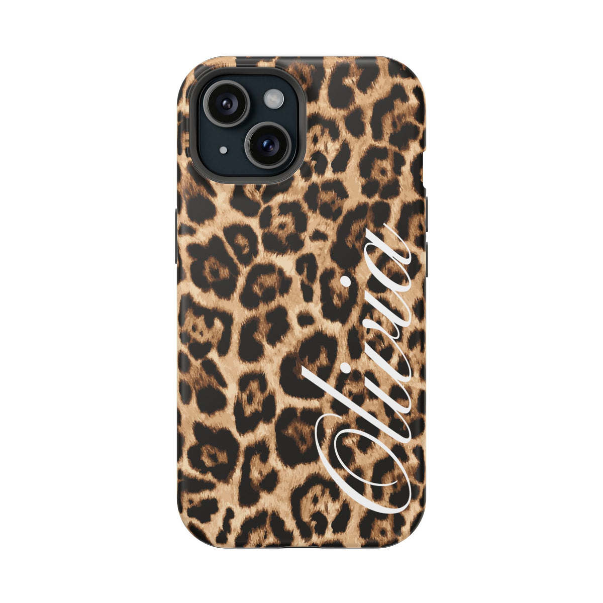 Custom Classic Leopard iPhone Case