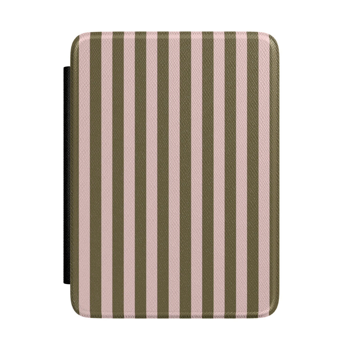 Pink Pistachio Stripes Kindle Case