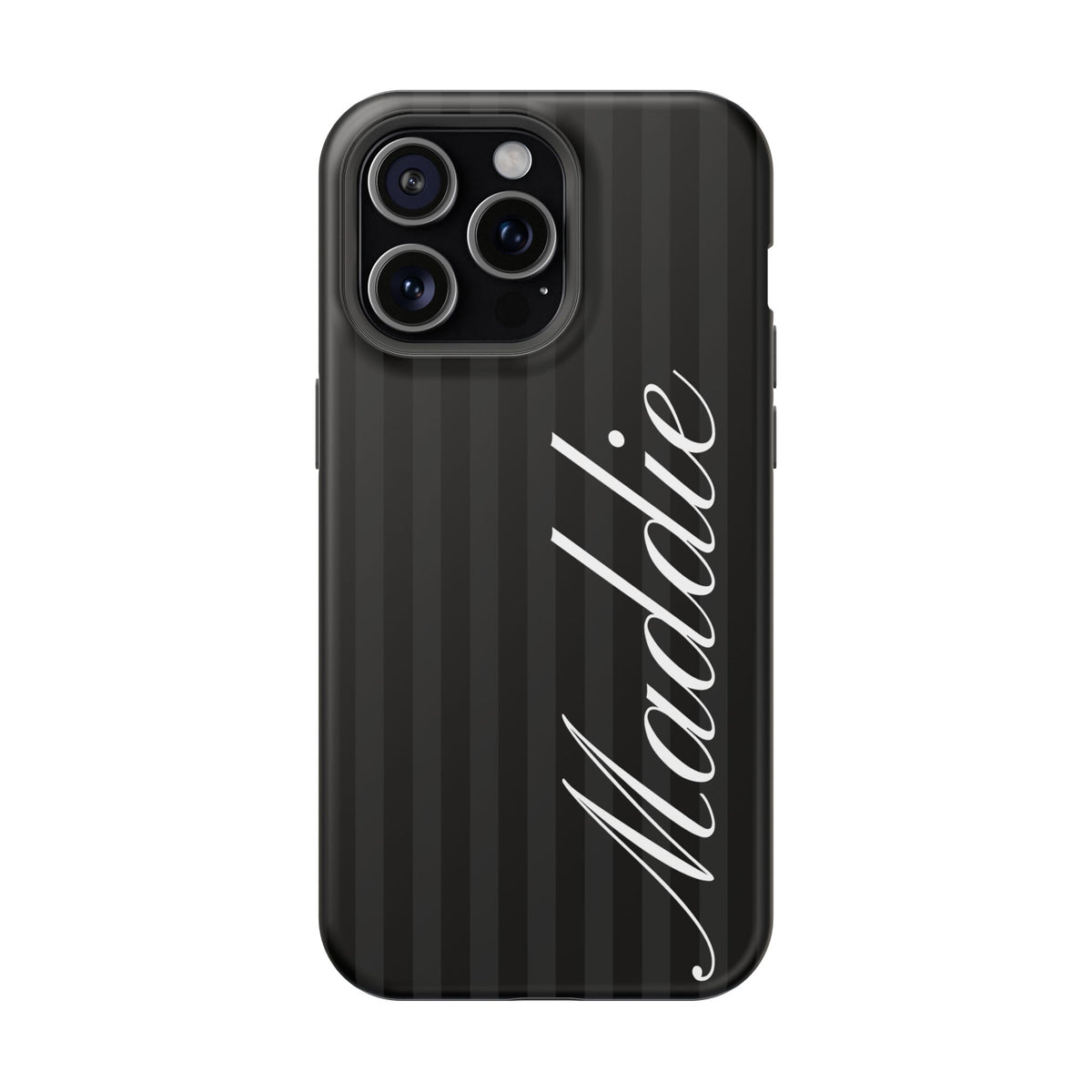 Custom Black Stripes iPhone Case