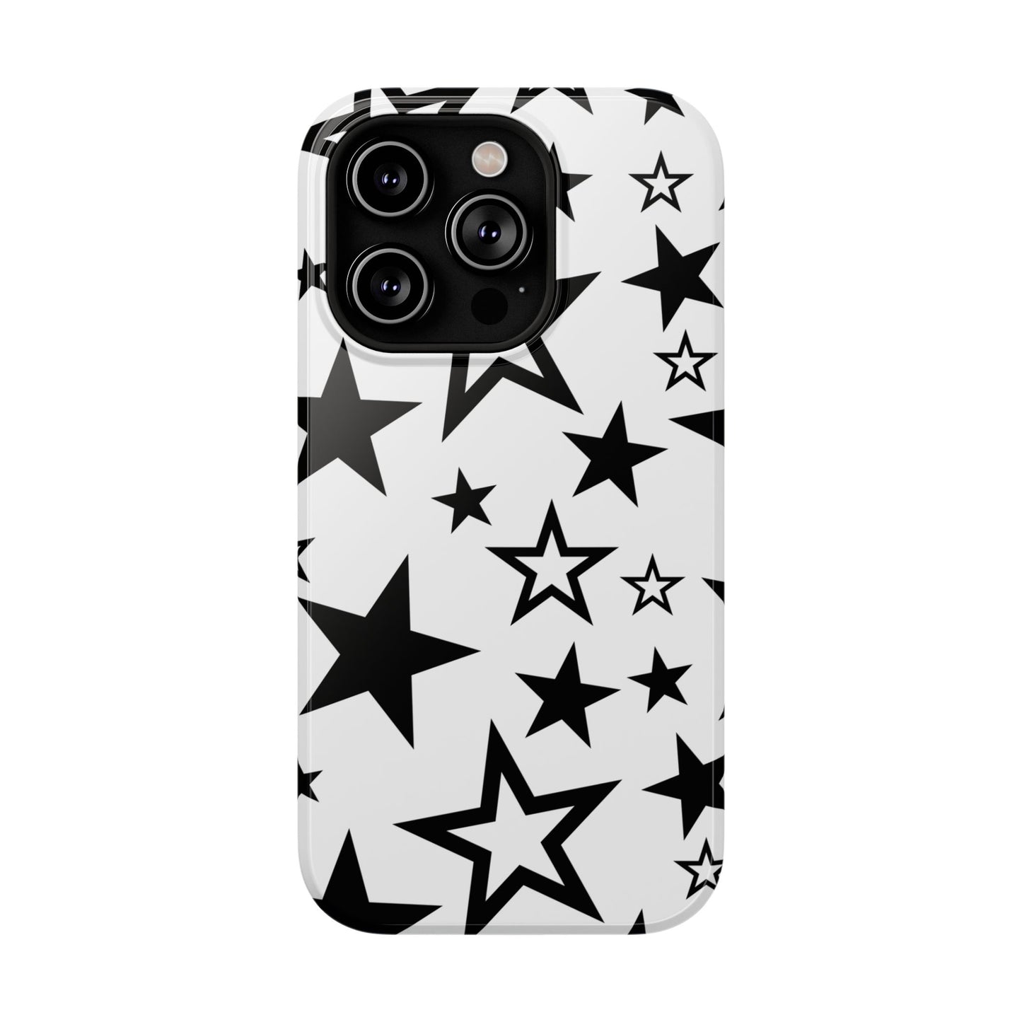 Mono Y2K Stars iPhone Case