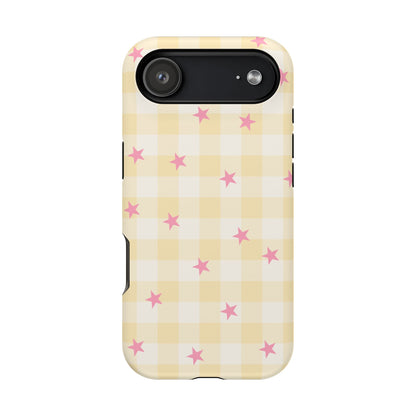 Buttercup Gingham iPhone Case