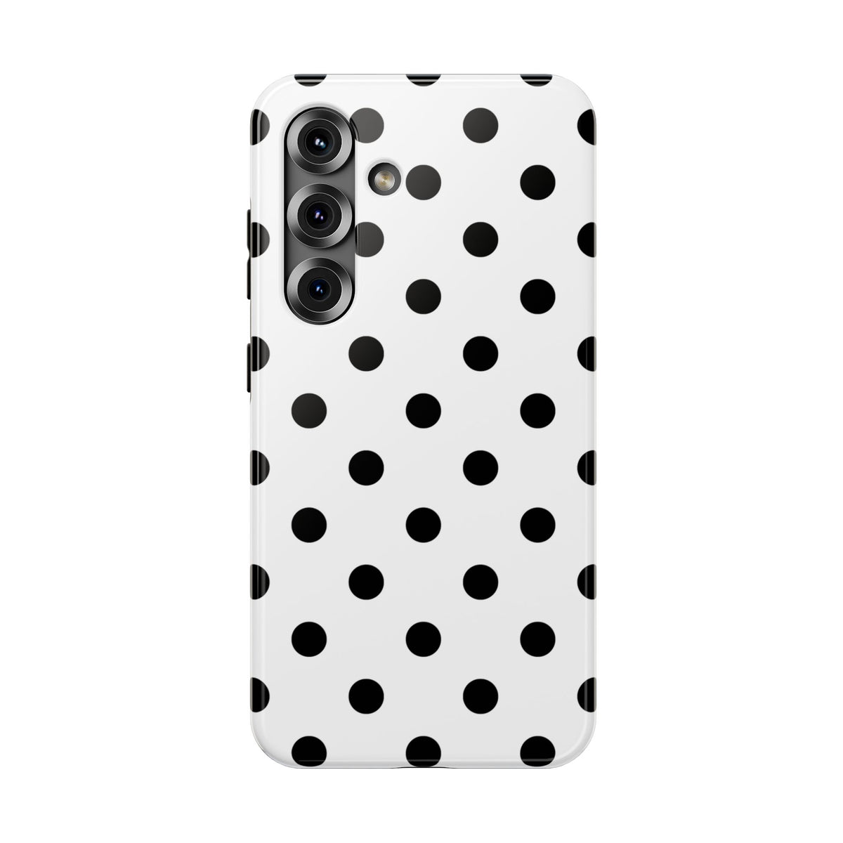 Black Polka Dots Samsung Case