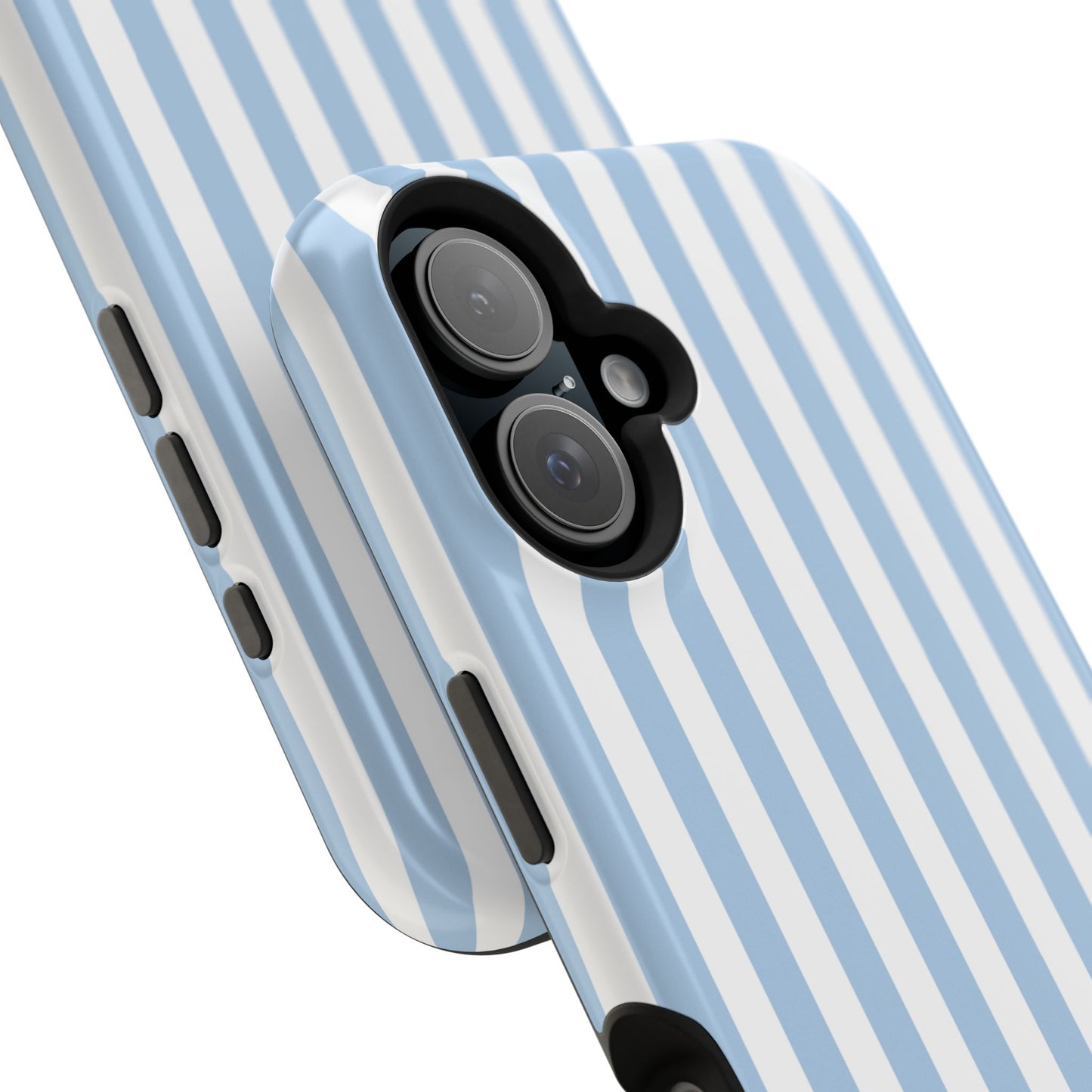 Blue Picnic Stripes iPhone Case