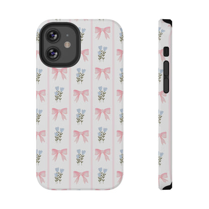 Pink Bows iPhone Case
