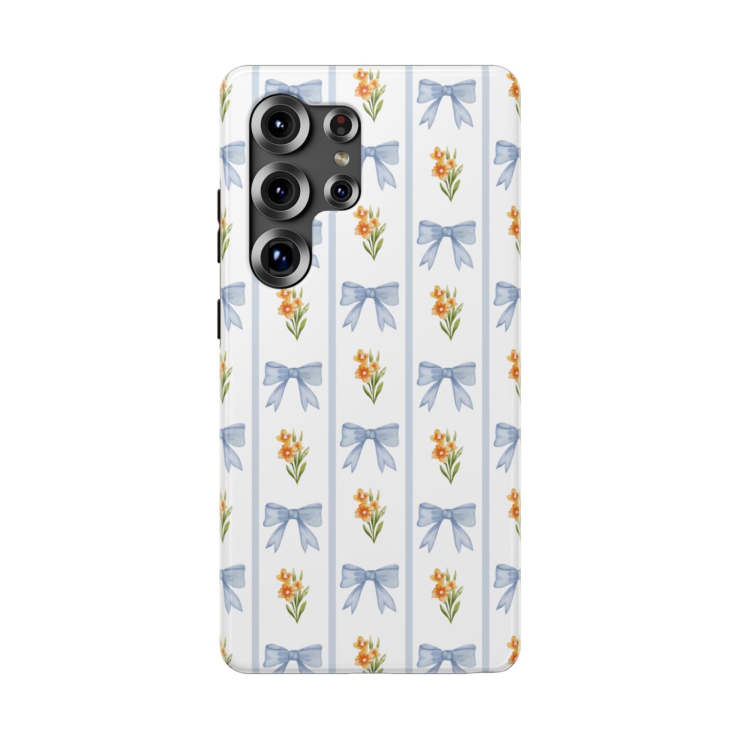 Blue Bows Samsung Case