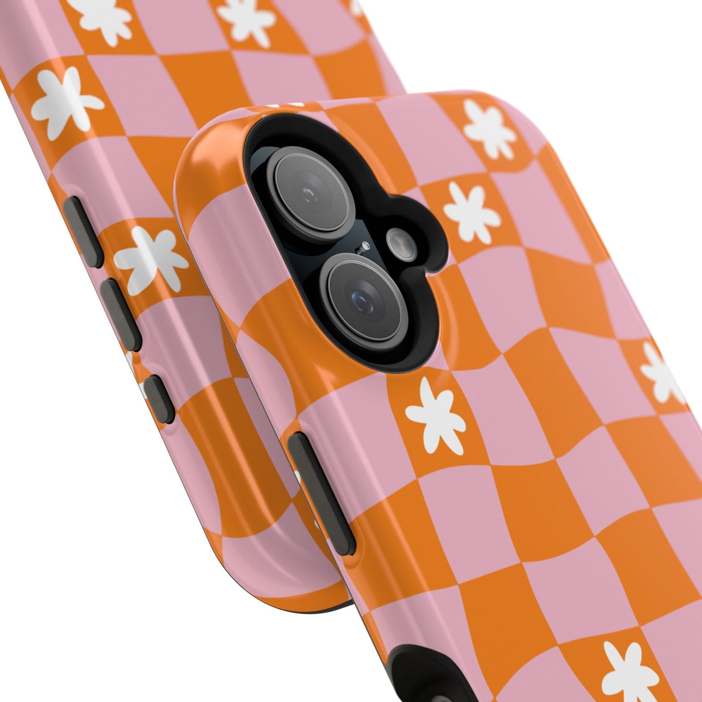 Groovy Check iPhone Case