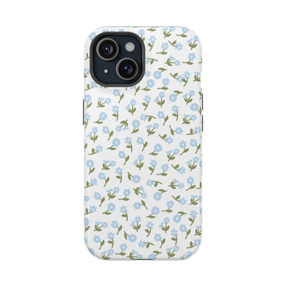 Blue Bloom iPhone Case
