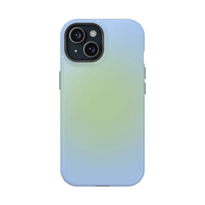Blue & Green Aura iPhone Case