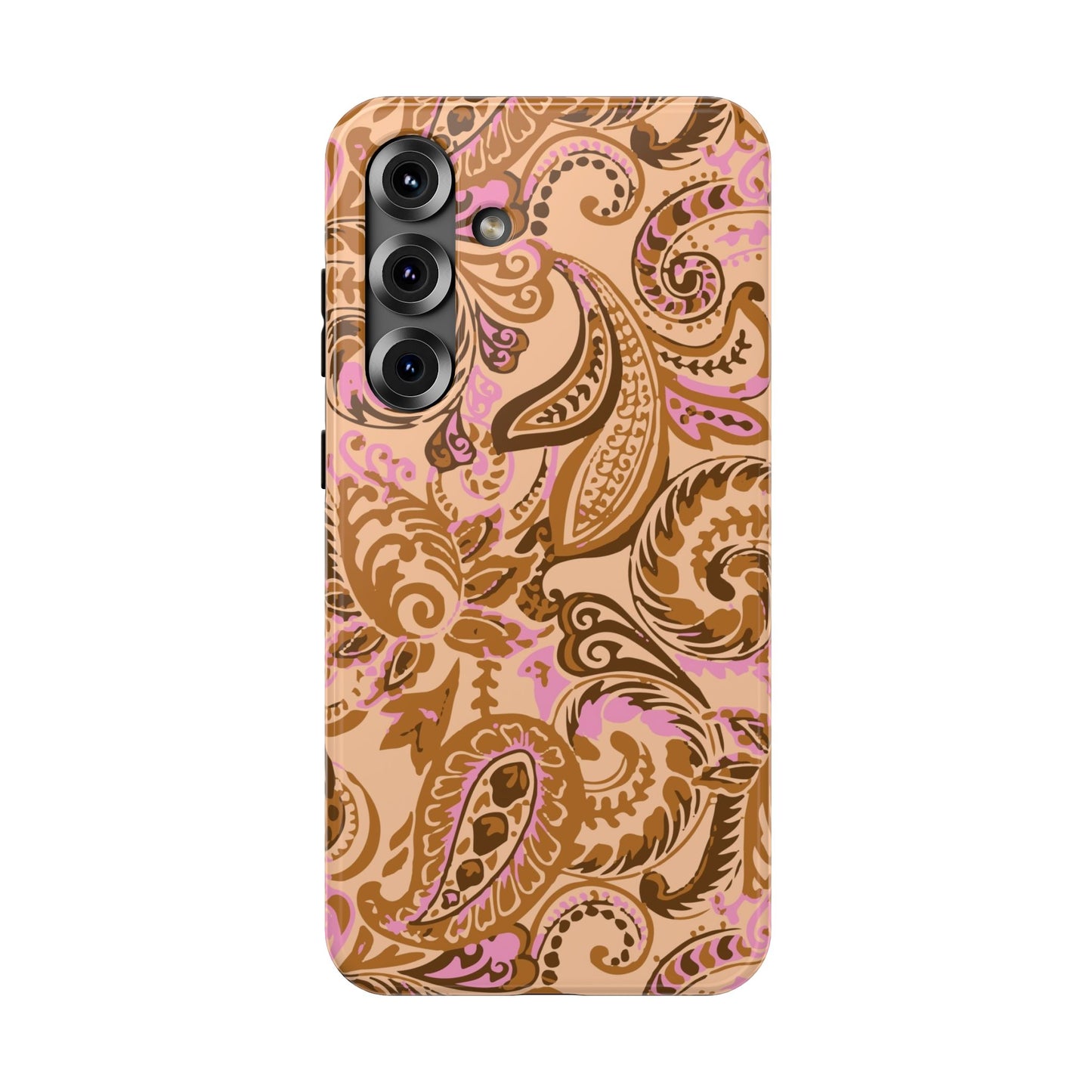 Honey Rose Paisley Samsung Case