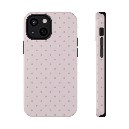 Pink Sprinkles Mini Dots iPhone Case