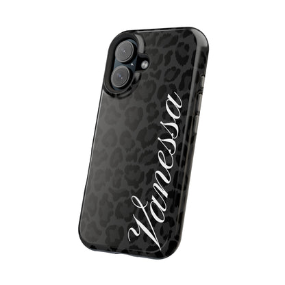 Custom Black Leopard iPhone Case