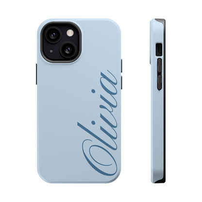 Custom Blue iPhone Case
