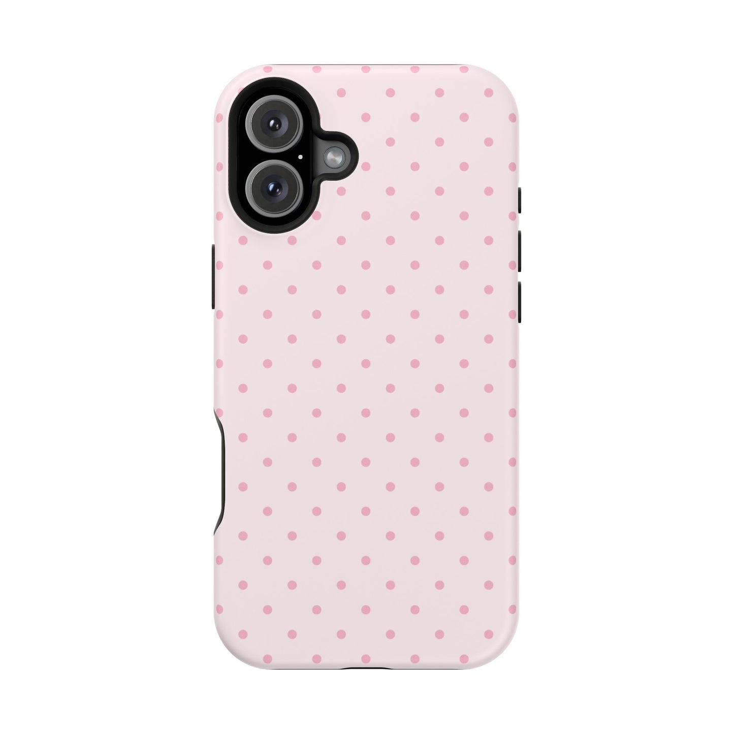 Pink Sprinkles Mini Dots iPhone Case