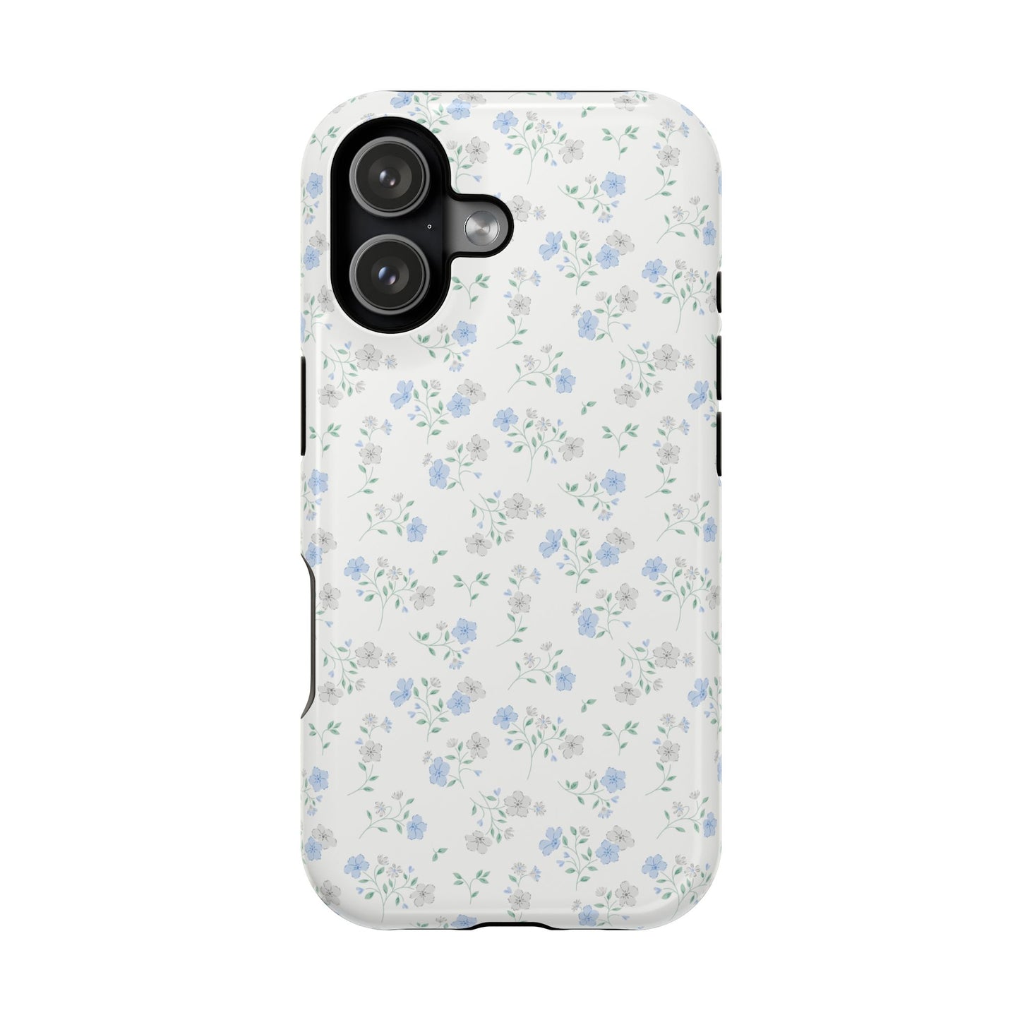 Blue Floral Ditsy iPhone Case