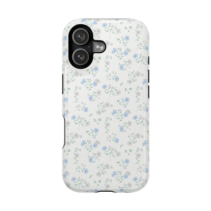 Blue Floral Ditsy iPhone Case
