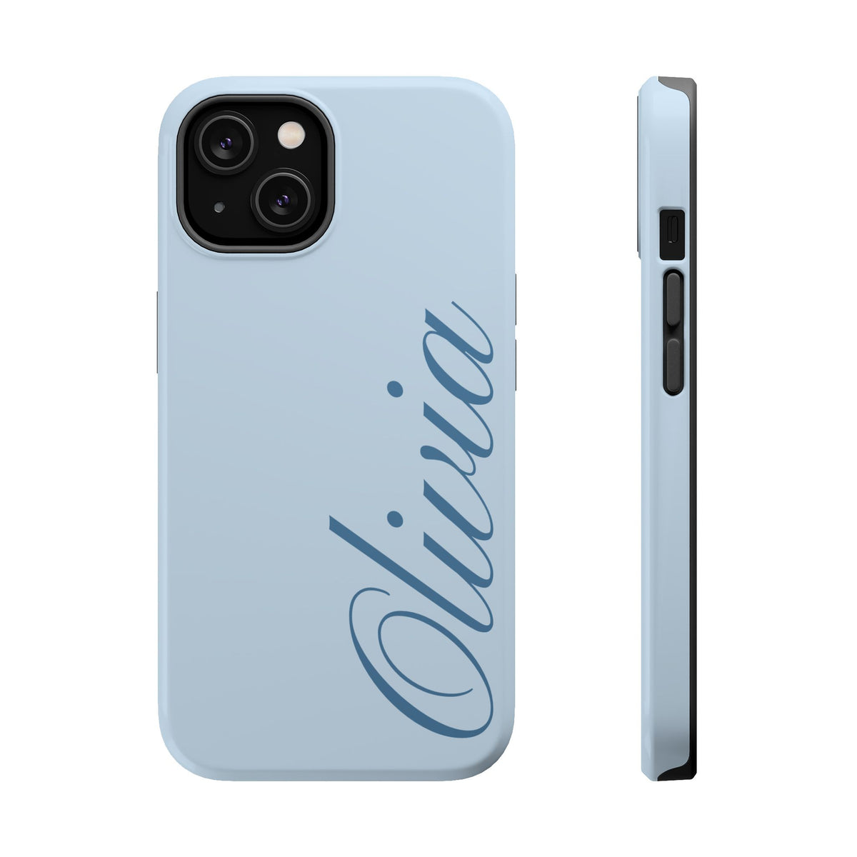 Custom Blue iPhone Case