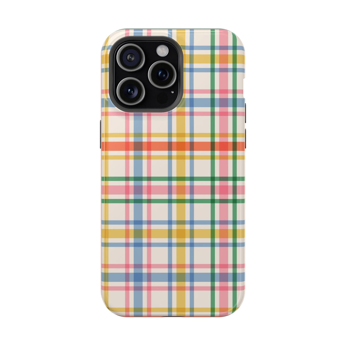 Retro Plaid iPhone Case