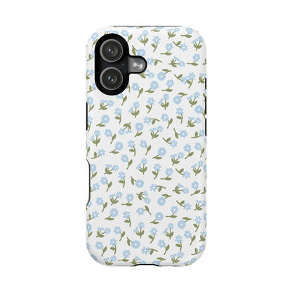 Blue Bloom iPhone Case