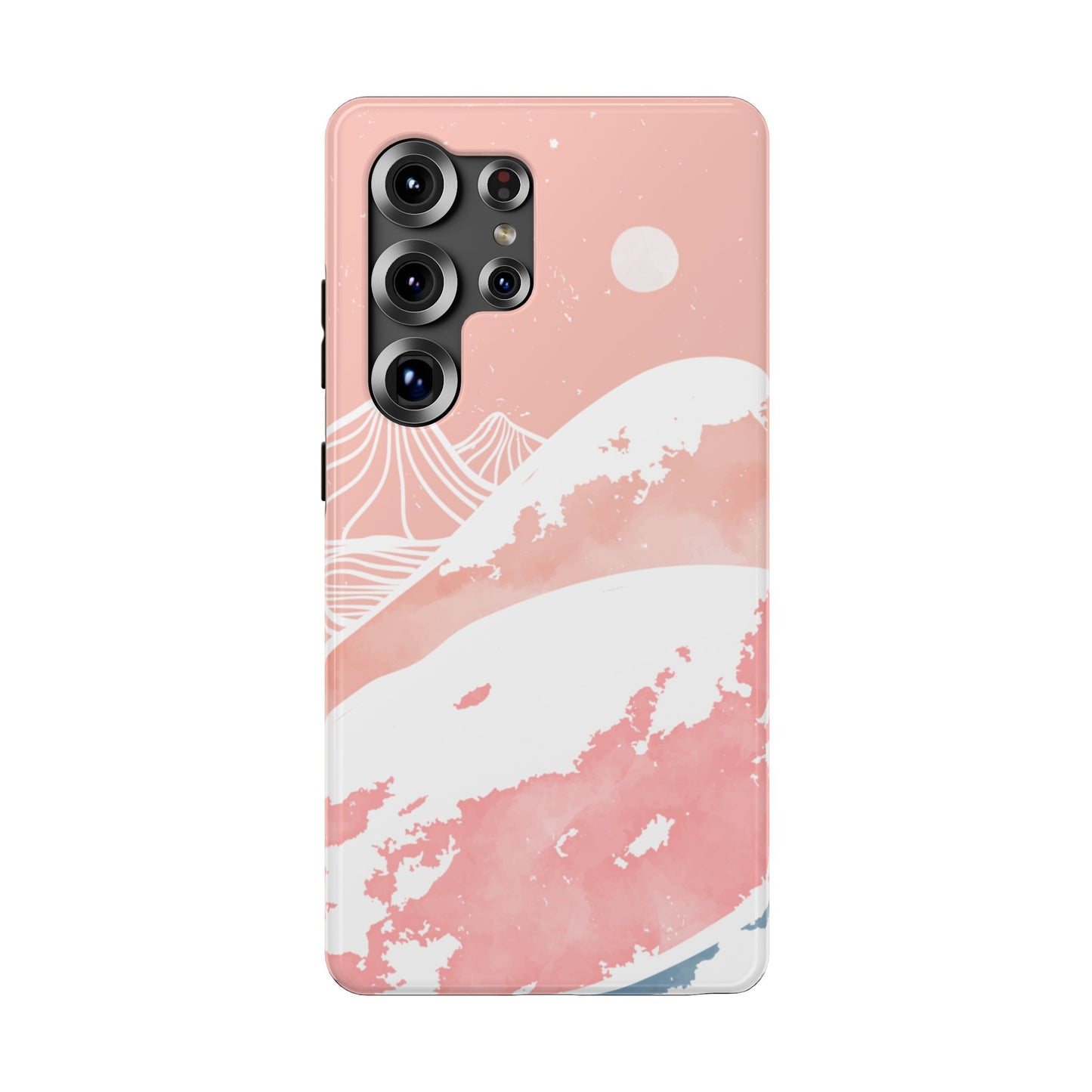 Pink Winter Night Samsung Case