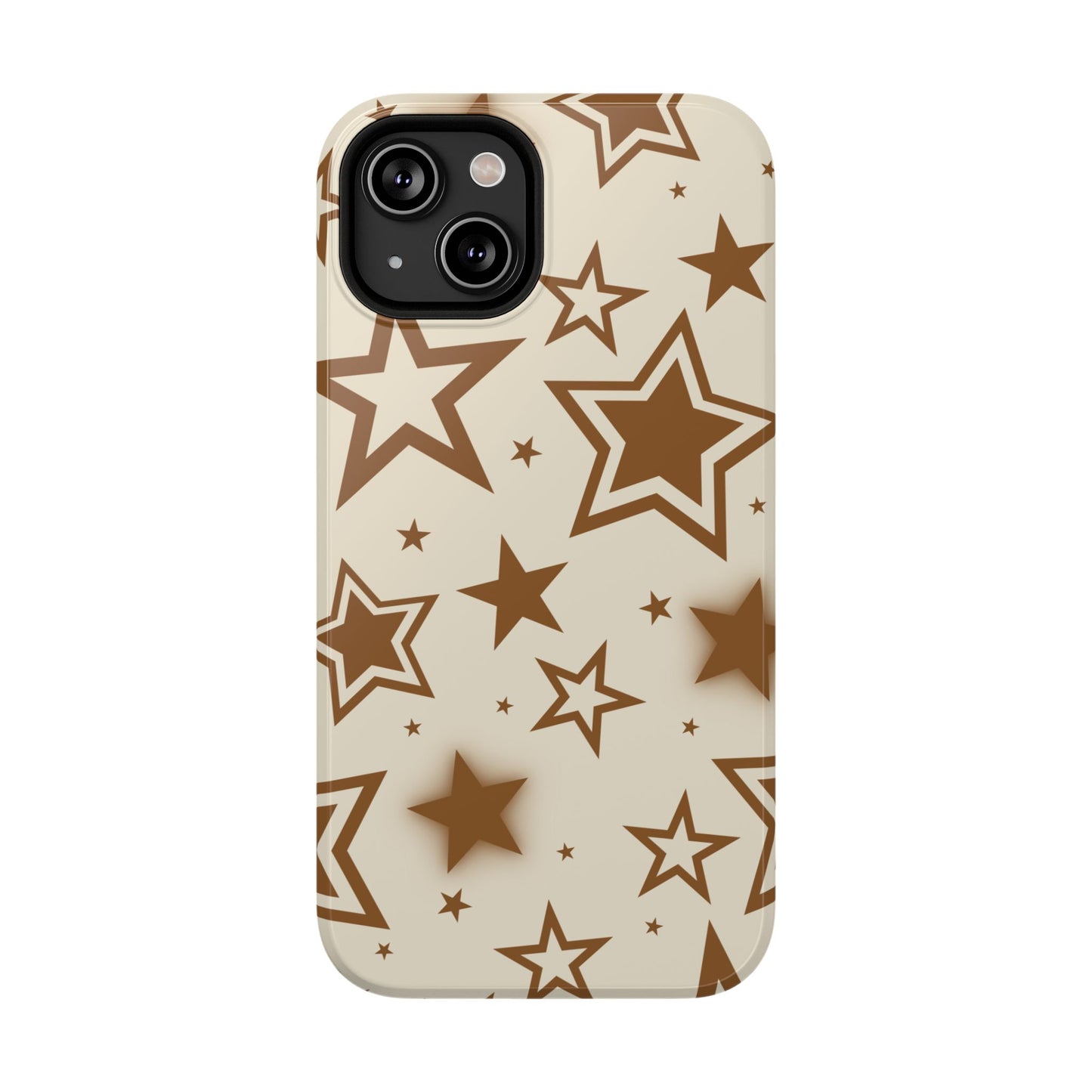 Brown Stardust iPhone Case