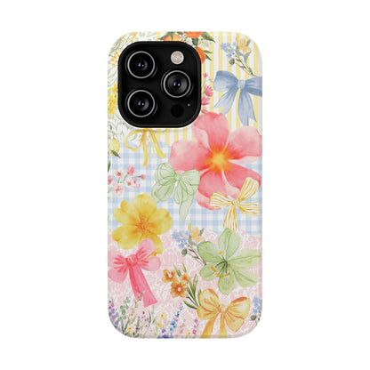 Garden Party Collage iPhone Case