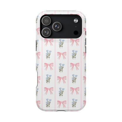 Pink Bows iPhone Case
