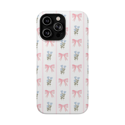 Pink Bows iPhone Case
