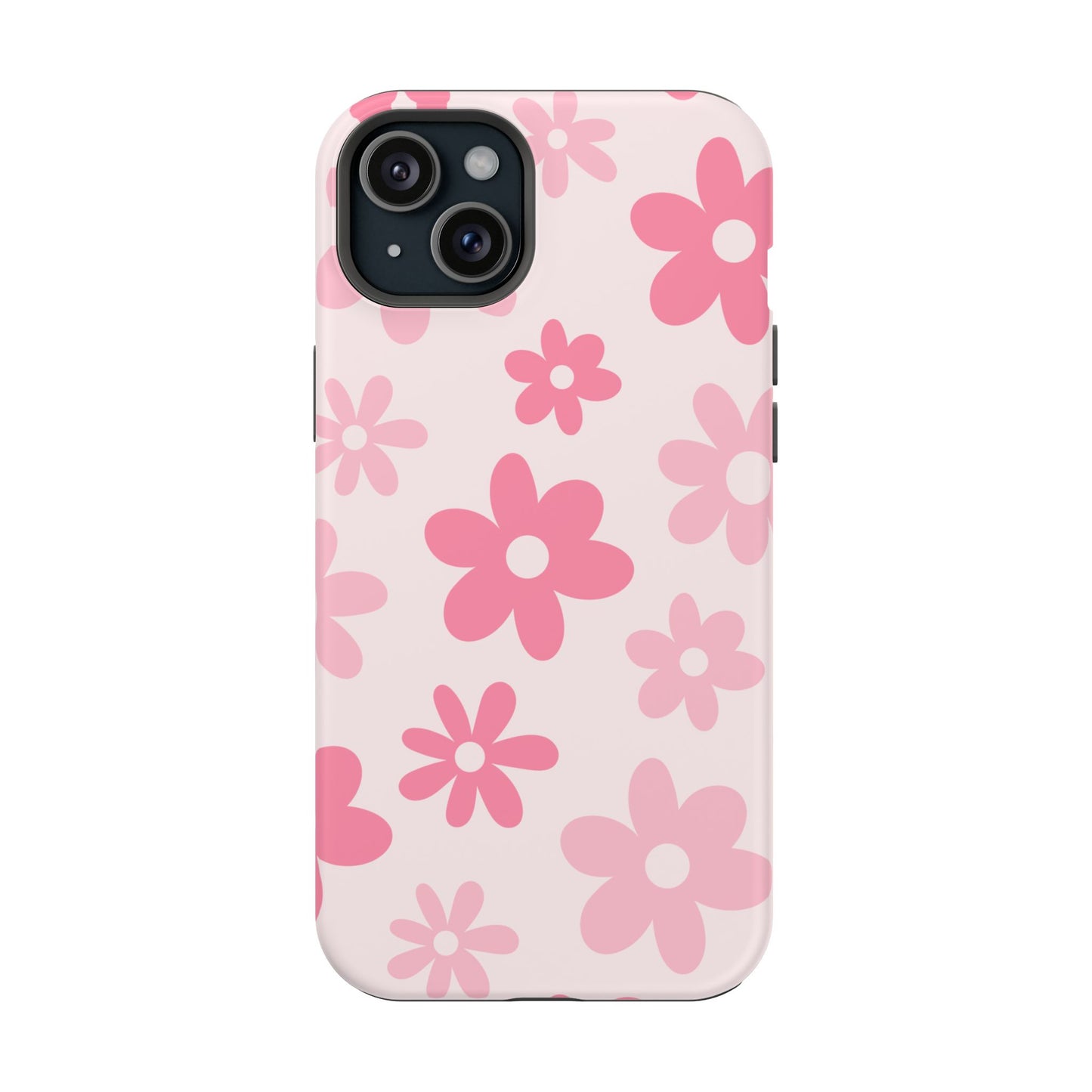Pink Flower Power iPhone Case