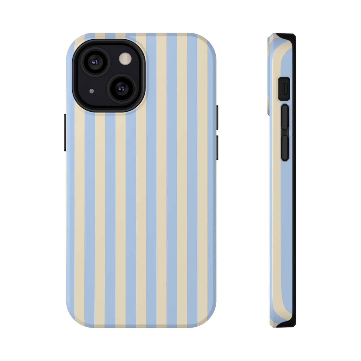 Lemon Sky Stripes iPhone Case