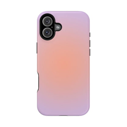 Orange & Purple Aura iPhone Case