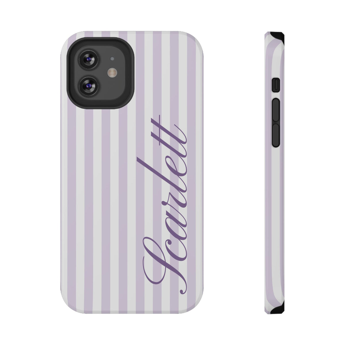 Personalized Lilac Beau iPhone Case