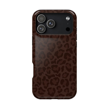 Mocha Leopard iPhone Case