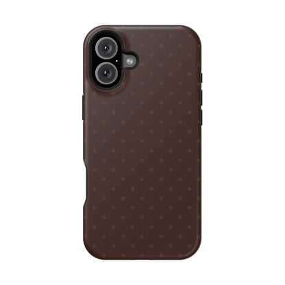 Mocha Mini Dots iPhone Case