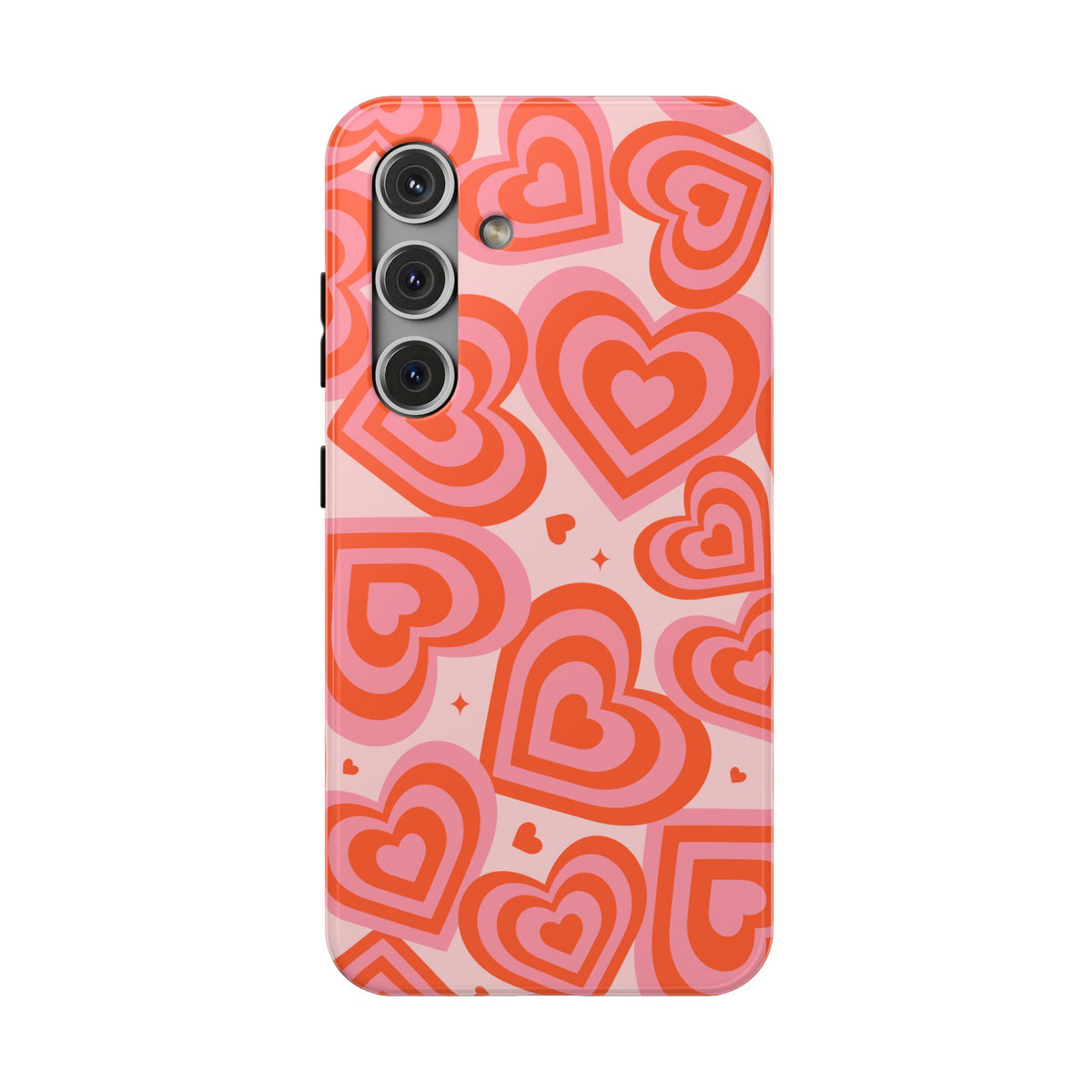 Pink & Red Hearts Samsung Case