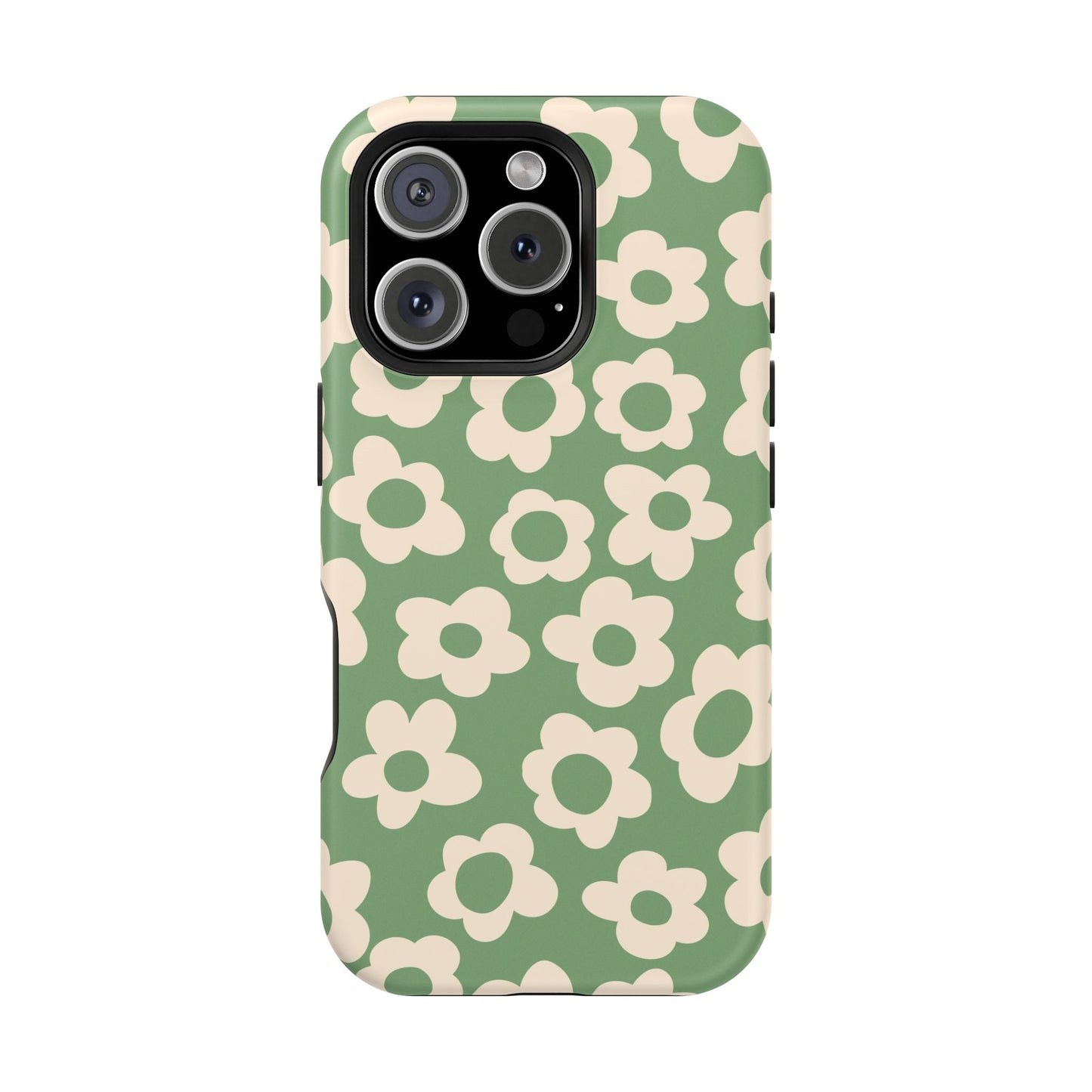 Green Las Flores iPhone Case