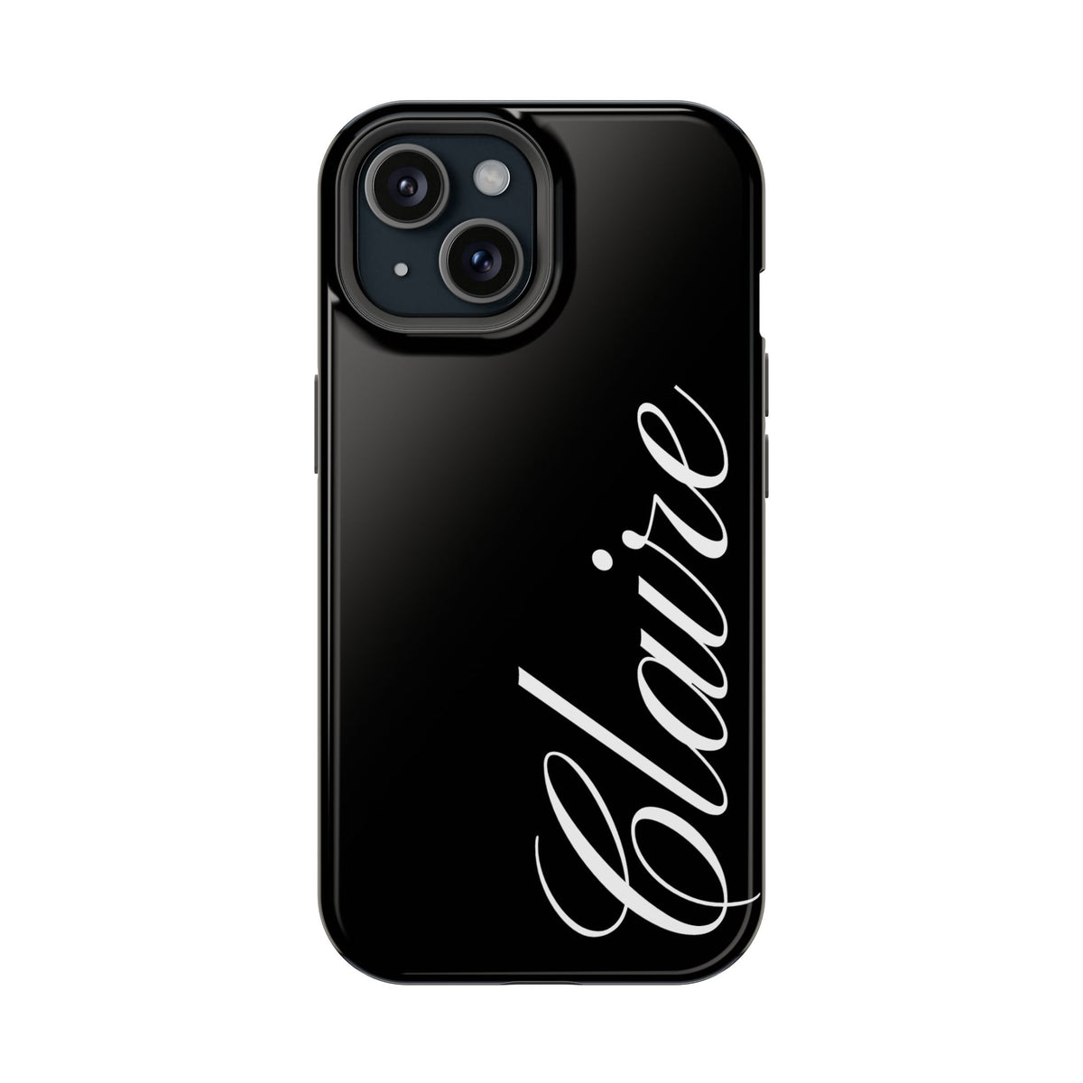 Custom Black iPhone Case
