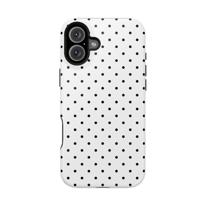 Black Mini Dots iPhone Case