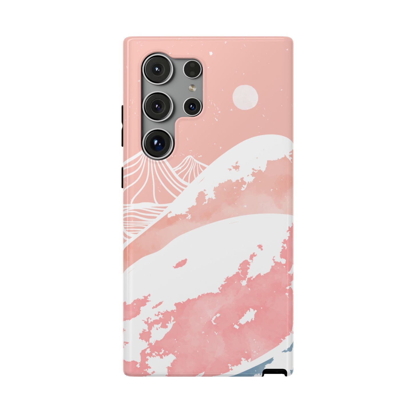 Pink Winter Night Samsung Case