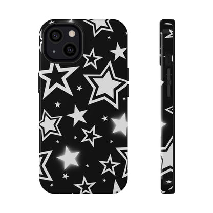 Black Stardust iPhone Case