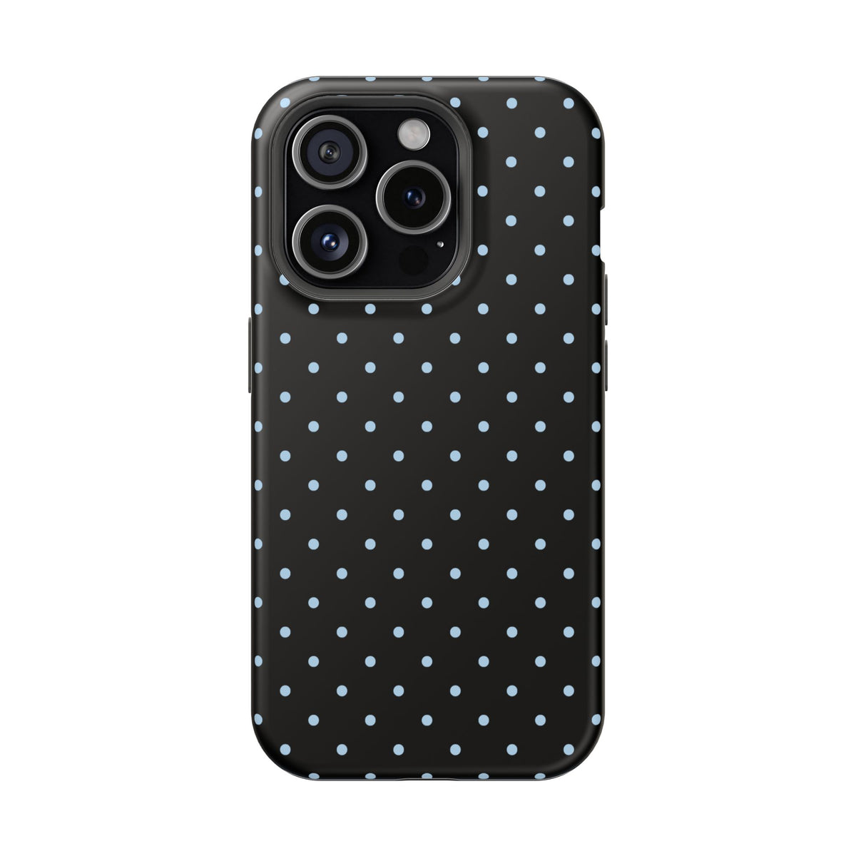 Blue Velvet Mini Dots iPhone Case