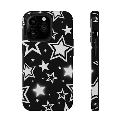 Black Stardust iPhone Case