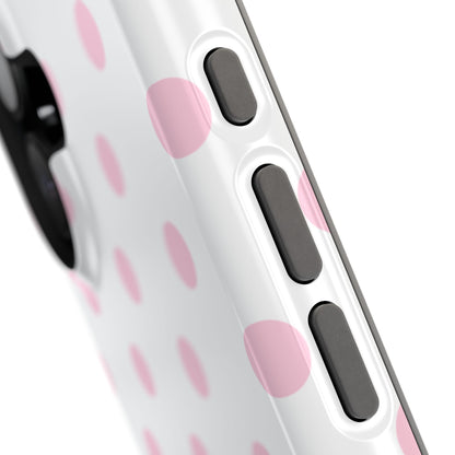 Black Polka Dots iPhone Case